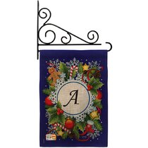 Details about   " A " ONLY Monogram Initial Letter " A " ONLY "A" CHOOSE Design Garden flag 
