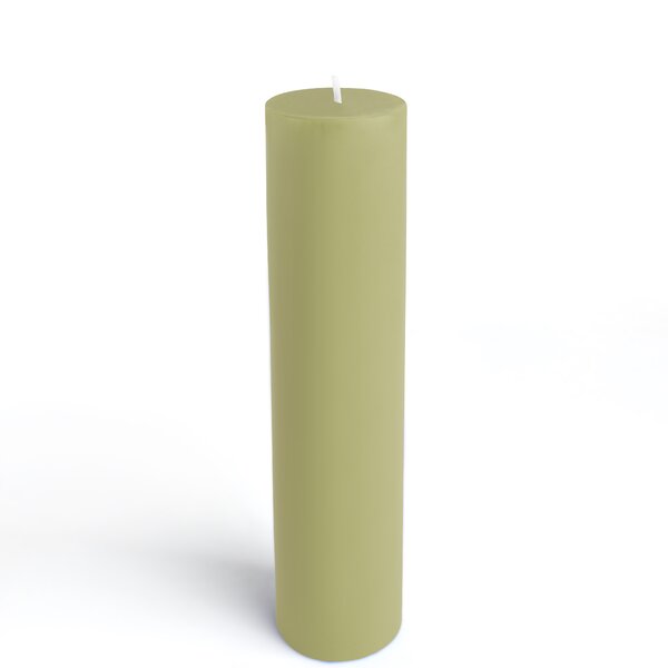 Different sizes and colors Made in USA Unscented Pressed Pillar  Candles 