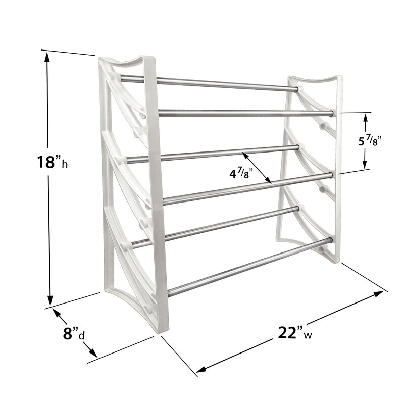 Lynk 9 Pair Shoe Rack Reviews Wayfair