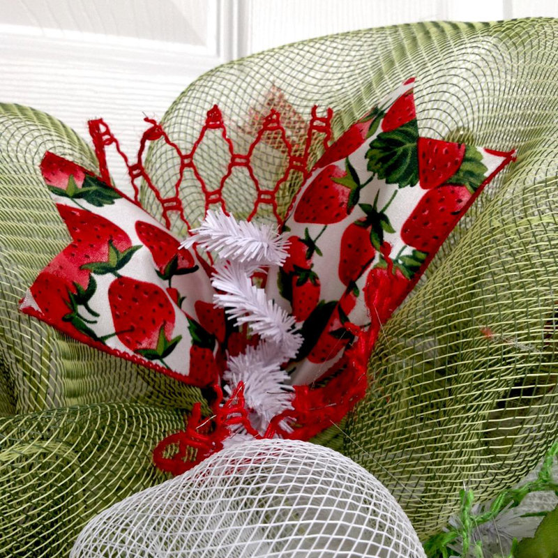 Lavender and Mint Spring Floral Handmade Deco Mesh Wreath 24 inch and 27 inch diameter available