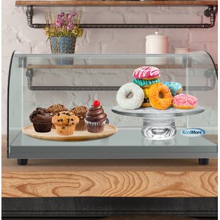 Roll Top Cover Tray Countertop Display Acrylic Bakery Donut Pastry Sample Case for sale online 