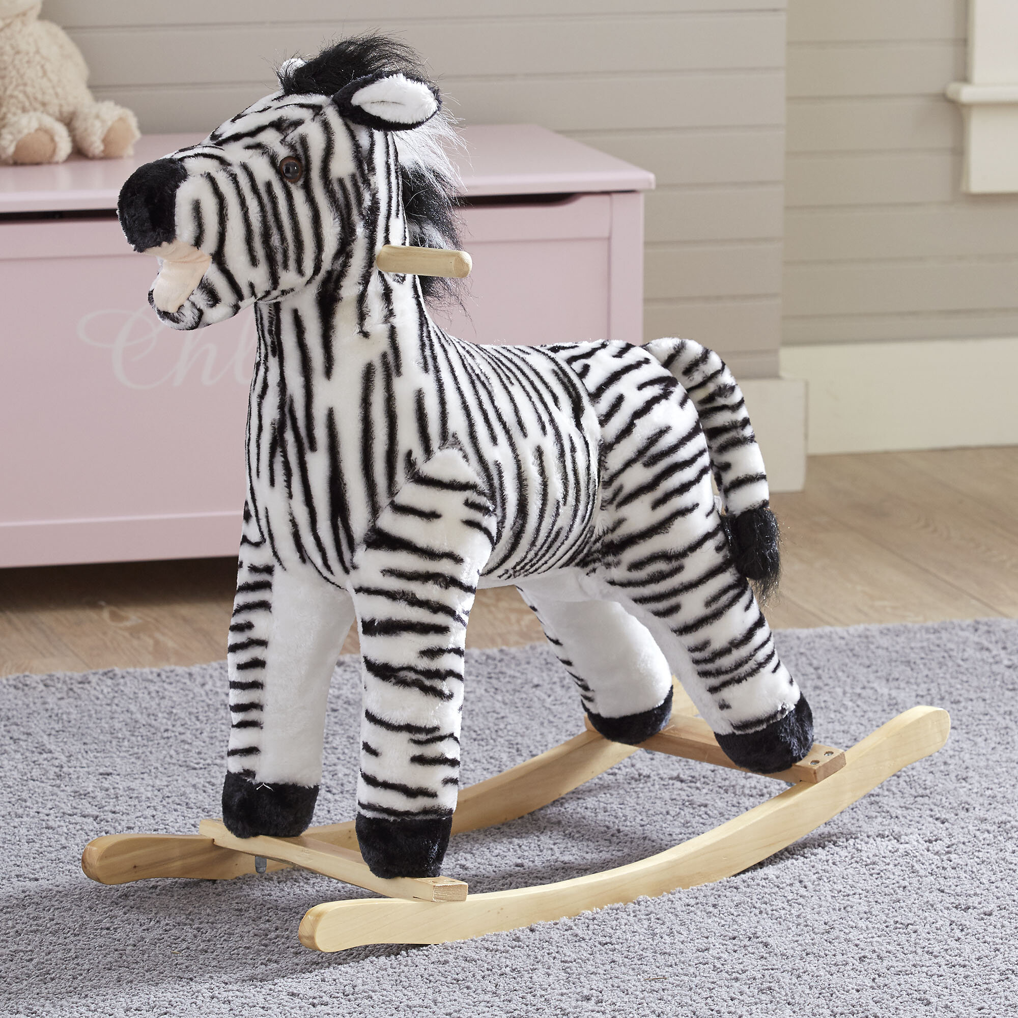 zebra rocker toy