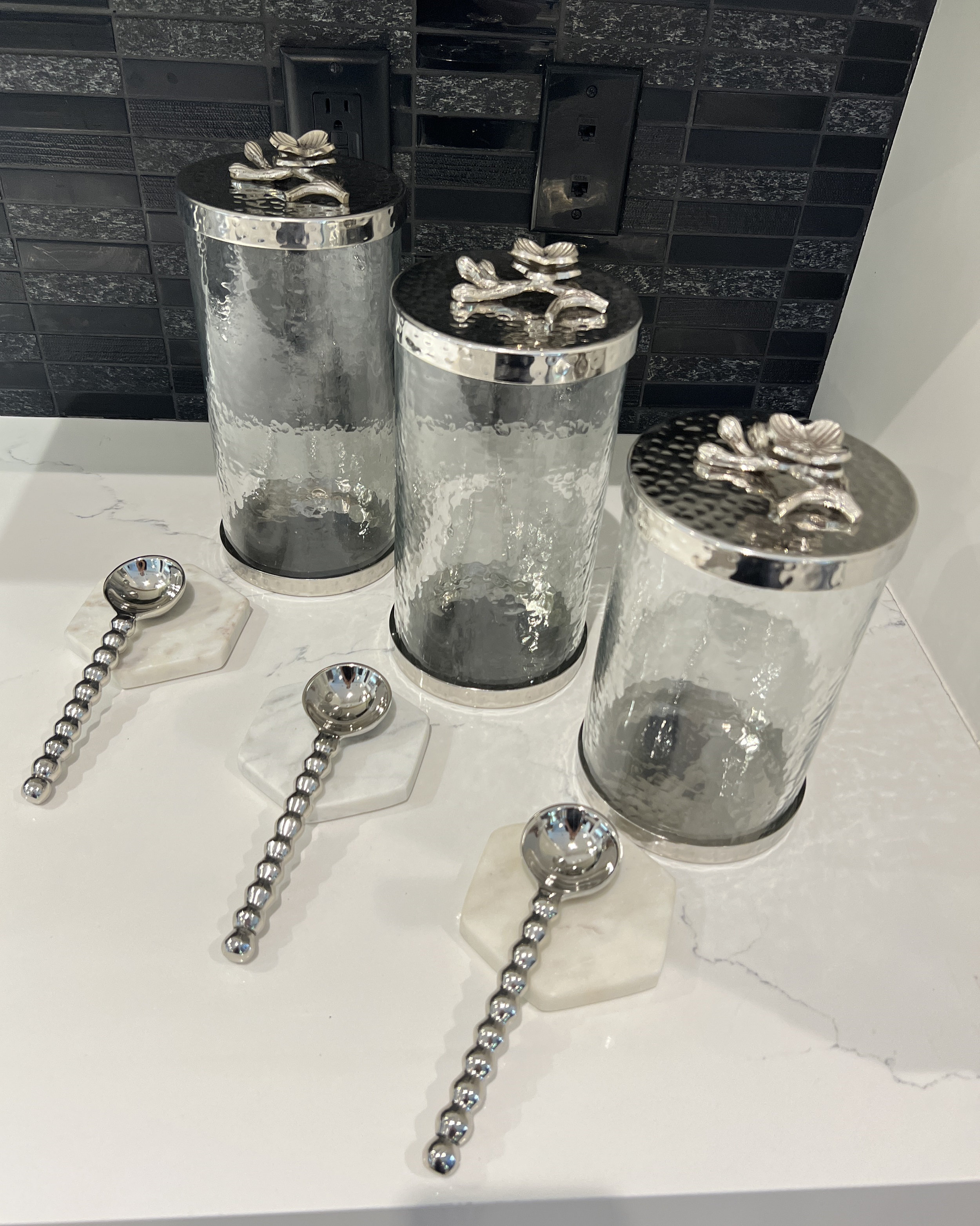 Bayswater Designs Bundle 3 Piece Kitchen Canisters & Storage Jars Set