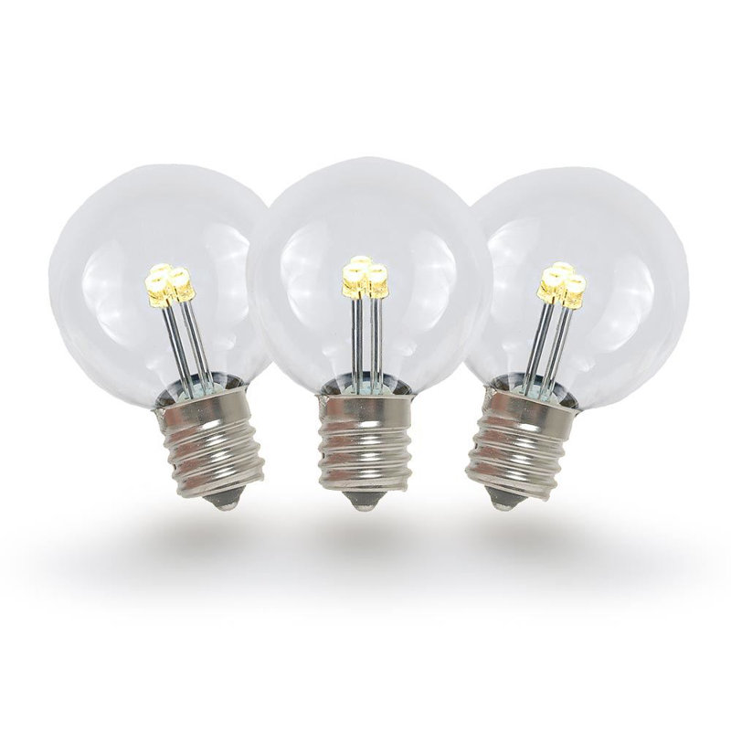 Novelty Lights 25 Watt Equivalent C7 Led Non Dimmable Light Bulb C7 Led Non Dimmable Light Bulb