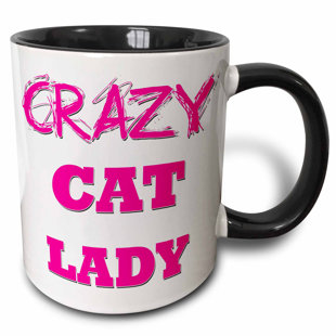Cat Lady Mug Wayfair