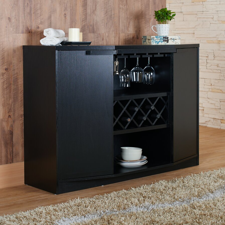 Xanthene Bar with Wine Storage