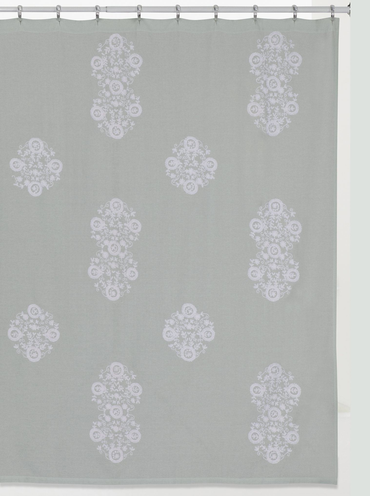 House Of Hampton Maltby 100 Cotton Single Shower Curtain Wayfair