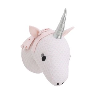 Luxe Plush Fur White Unicorn With Pink Mane 9 Inch Stuffed Animal PAL so Soft for sale online 