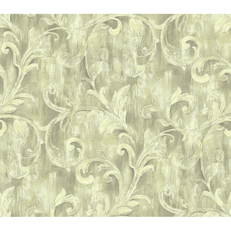One Allium Way Philip Stucco Vine 33 L X 20 5 W Wallpaper Roll