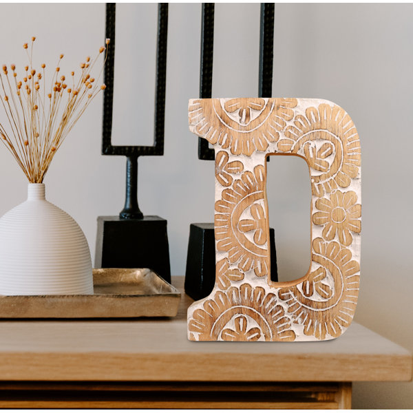 Per lot of 4 Letters* WOODEN LETTERS FROM A Z 6/" Tall x 1//4/" Thick
