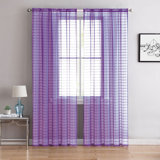 Check Plaid Purple Curtains Drapes You Ll Love In 2020 Wayfair
