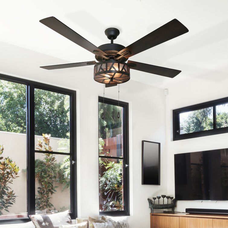 ceiling fan and matching lights