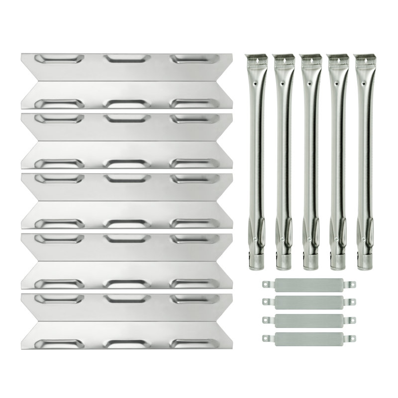 Permasteel 5 Burner Ss Grill Part Package Burners And Flame Tamers Wayfair