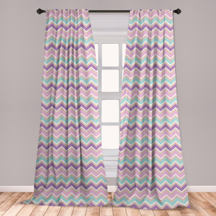 Chevron Purple Curtains Drapes You Ll Love In 2020 Wayfair