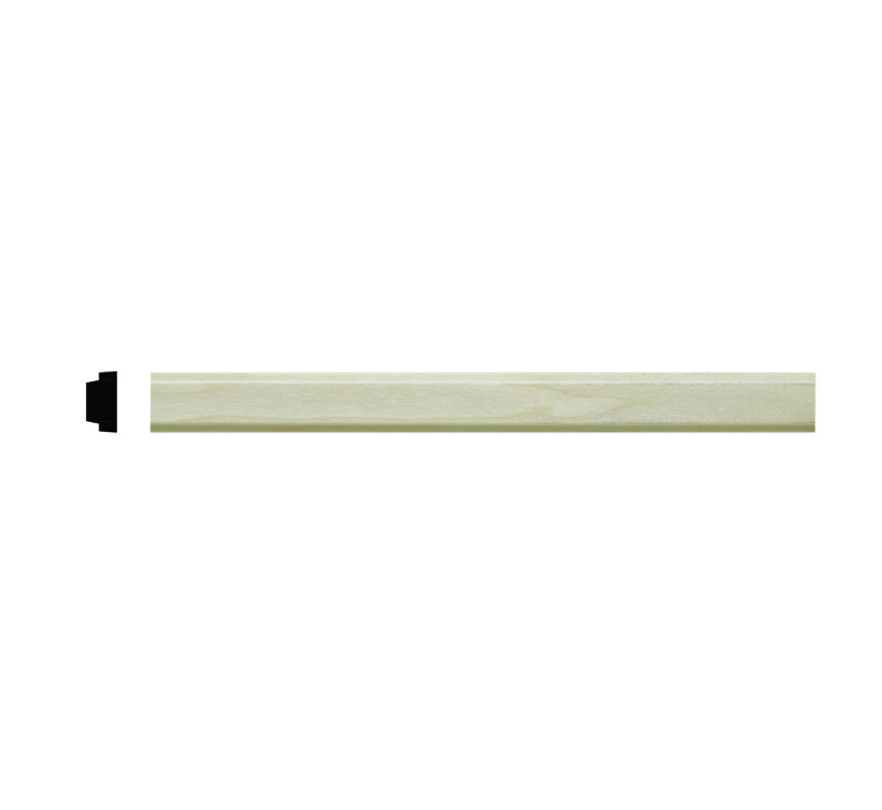 Ornamental Mouldings Hardwood Shelf Edge Trim Panel Moulding 0 75