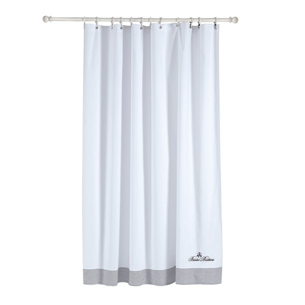 Brooks Brothers Solid Color Single Shower Curtain | Wayfair