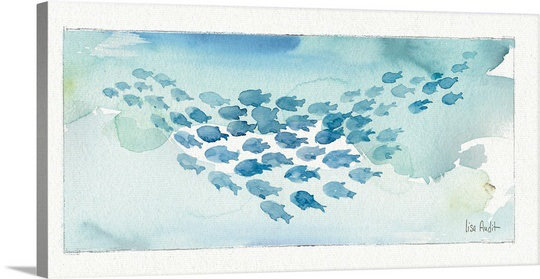 Great Big Canvas Sea Life Iv By Lisa Audit Painting Print