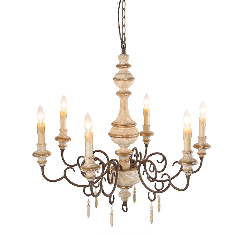 Turnipseed 6 - Light Candle Style Classic / Traditional Chandelier