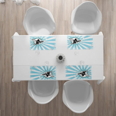 Hockey 185 Placemat East Urban Home