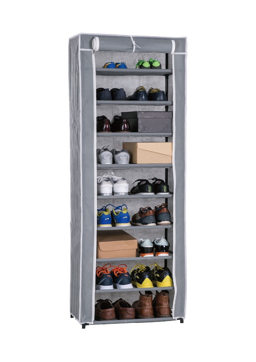 Rebrilliant Roll Up 30 Pair Shoe Rack Reviews Wayfair