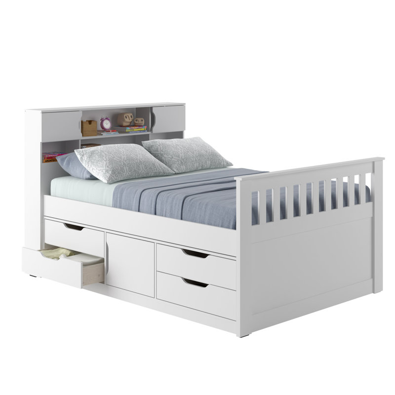 Rosecliff Heights Crisler Full Double Storage Platform Bed Double Storage Platform Bed