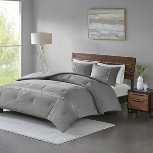 Carmella 3 Piece 100 Cotton Comforter Set