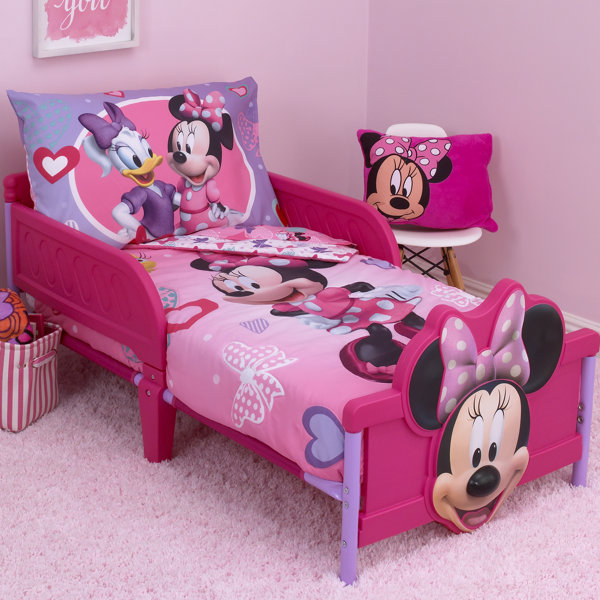 minnie mouse baby bed set