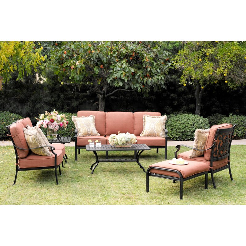 Astoria Grand Mccraney 4 Piece Sofa Set With Cushions Reviews Wayfair