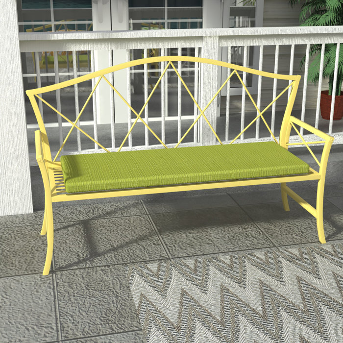 Charlton Home Tadley Scott Indoor Outdoor Bench Cushion Reviews Wayfair Ca