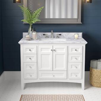 Luz 42 Single Bathroom Vanity Set Reviews Birch Lane