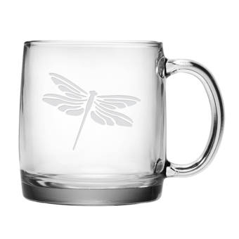 Susquehanna Glass Love Arrow Initials And Date Jumbo Coffee Mug Reviews Wayfair
