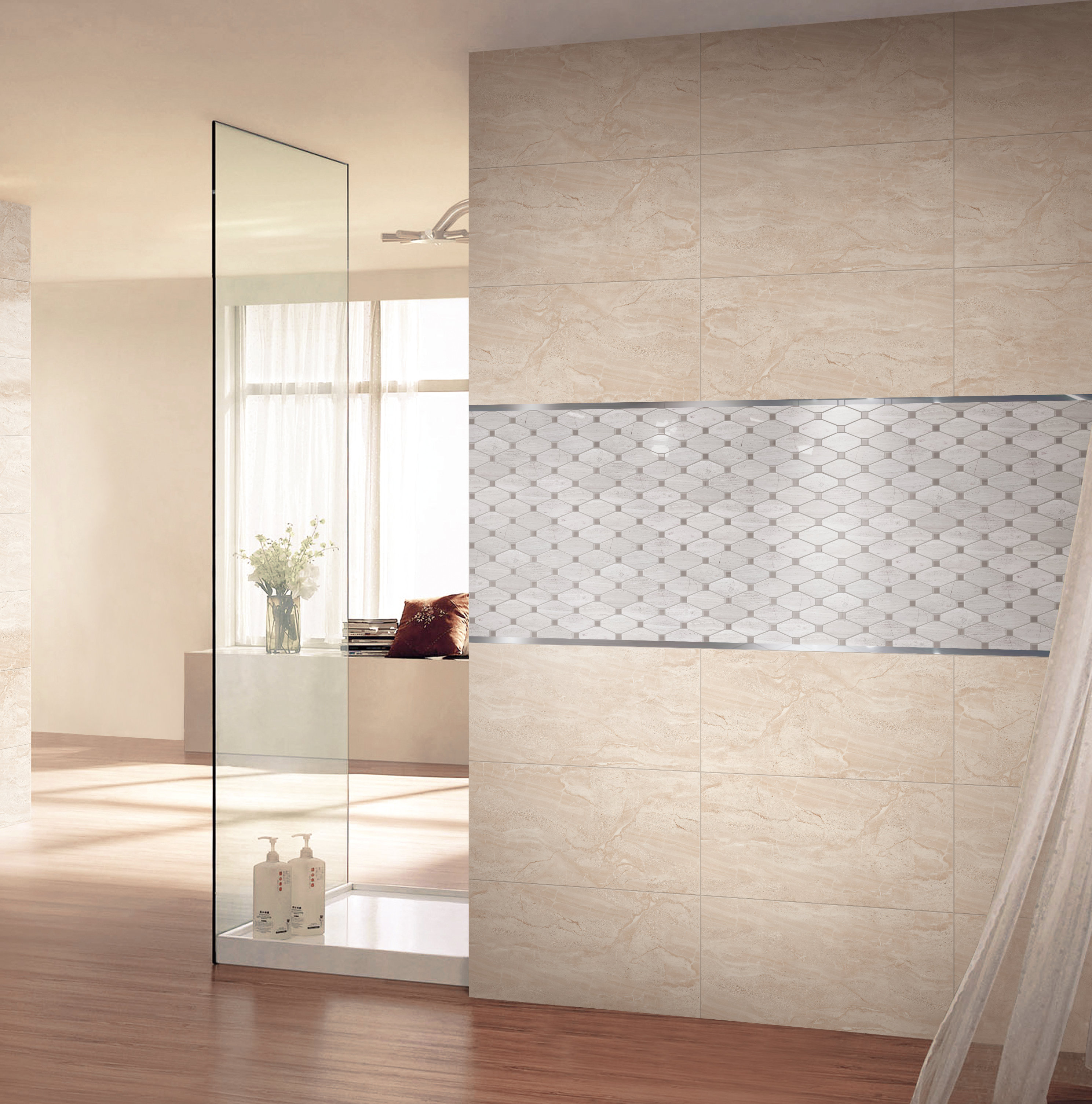 Sand Dune Glazed Ceramic Wall Tile 12 X24 In Beige Sand Dune Glazed Ceramic Wall Tile 12 X24 In Beige