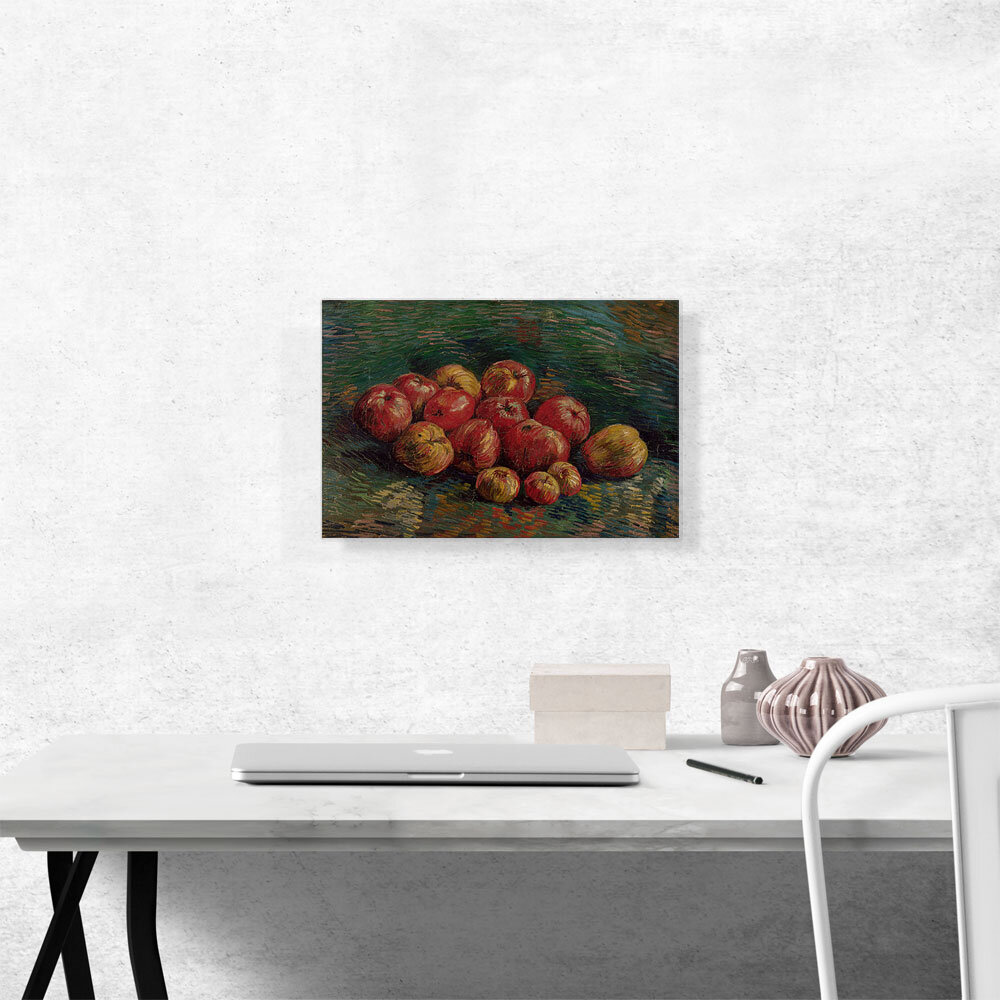 ARTCANVAS Apples 1887 by Vincent Van Gogh - Wrapped Canvas Painting ...