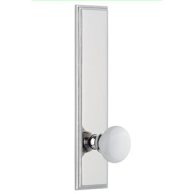 Carre Privacy Door Knob Grandeur Finish Bright Chrome