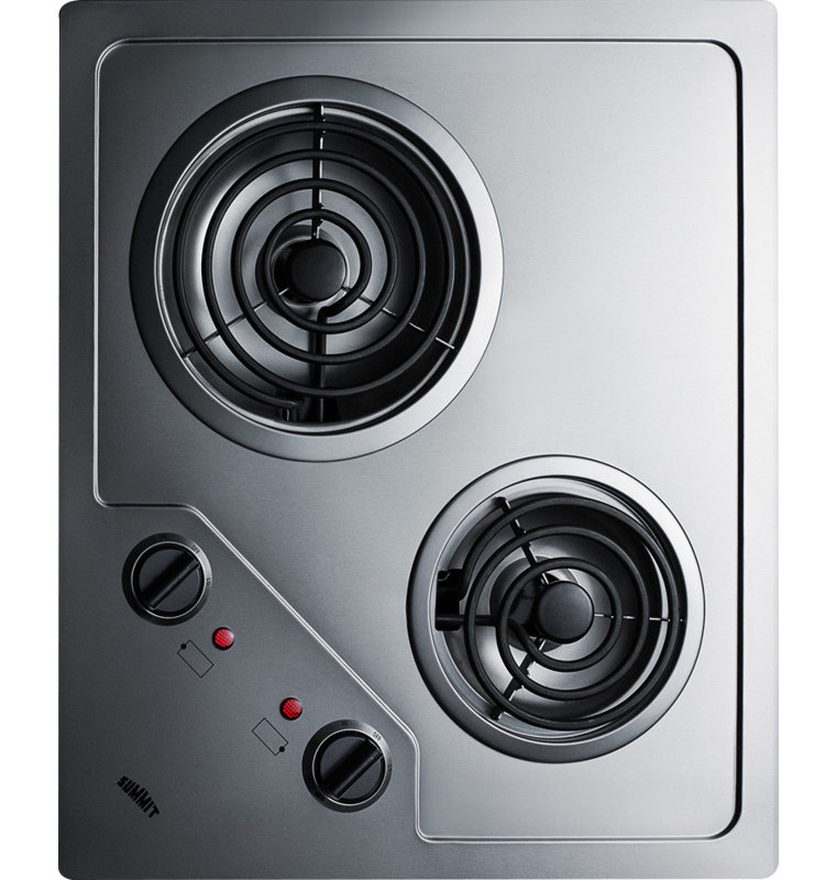 Summit Liance 21 Electric Cooktop With 2 Coil Burners Summit 21 Electric Cooktop With 2 Coil Burners