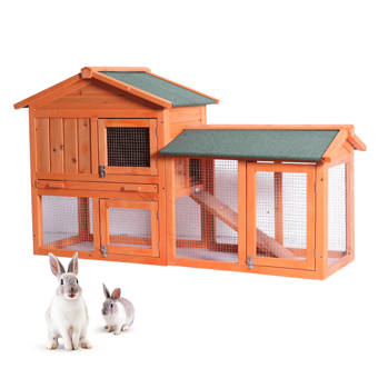 Tucker Murphy Pet Atkins Animal Hutch With Ramp Wayfair