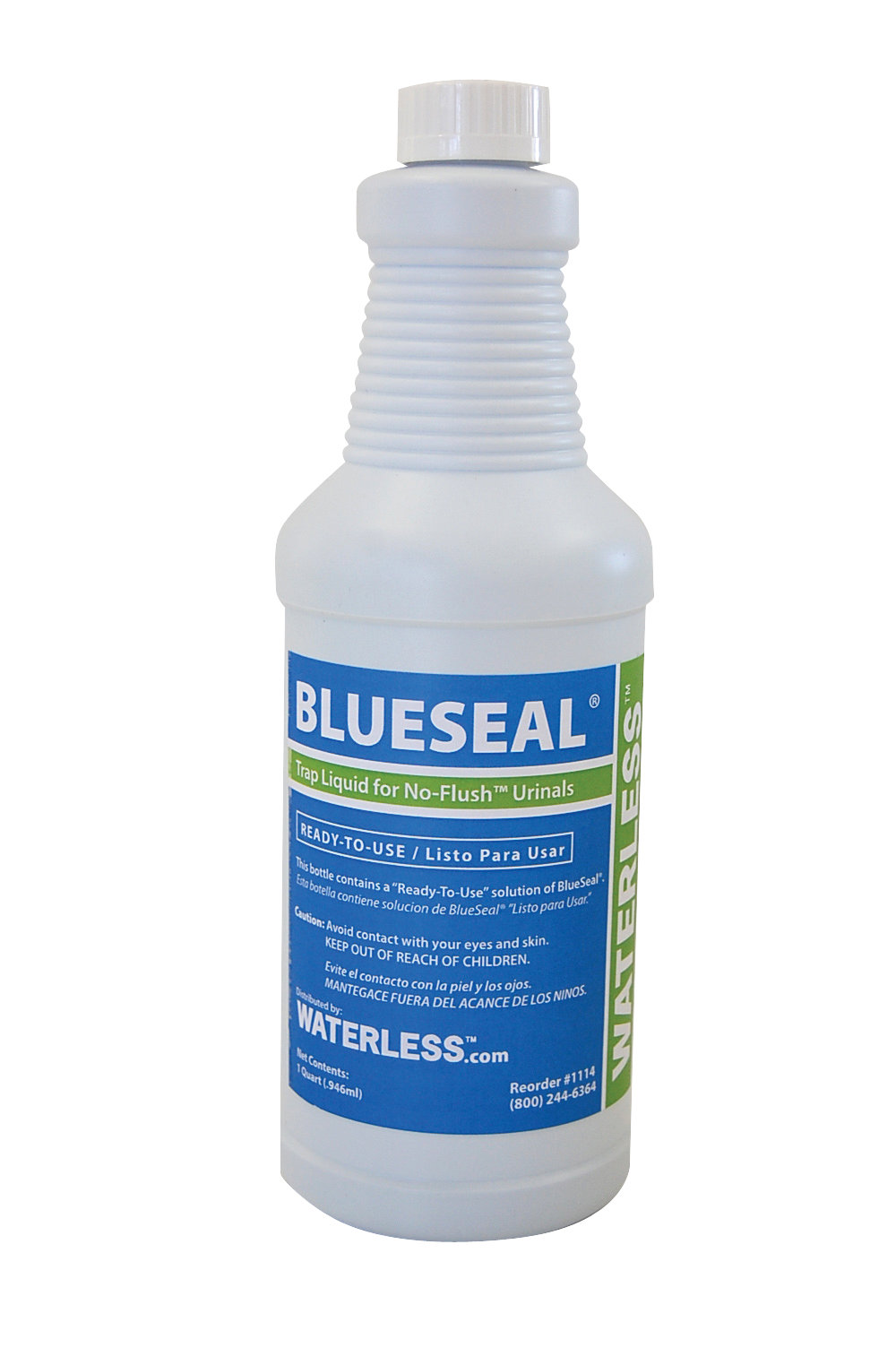 Waterless BlueSeal Quart Urinal Trap Seal Liquid Wayfair