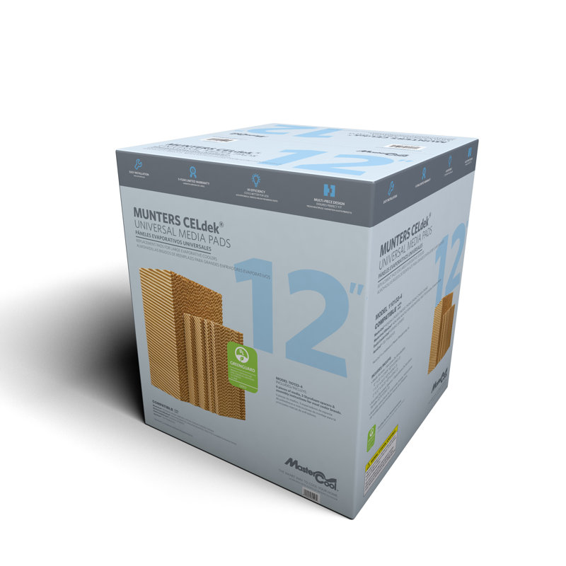 rigid media evaporative cooler