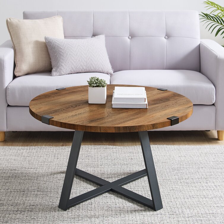 Laurel Foundry Modern Farmhouse Paramus Cross Legs Coffee Table ...