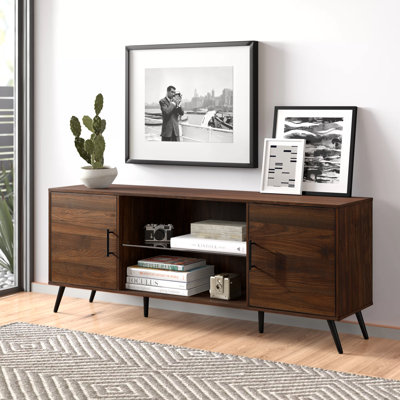 Bulhary 60" 2-Door TV Stand for TVs up to 65"
