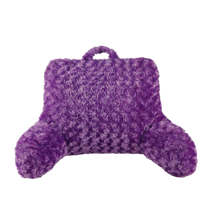 Winston Porter Bucoli Ultra Plush Premium Fuzzy Backrest Pillow