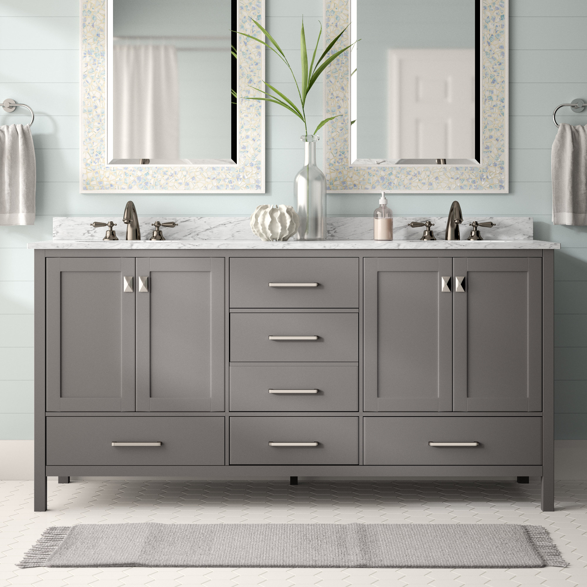 Double Vanities Under 1 500 You Ll Love In 2019 Wayfair Double Vanities Under 1 500