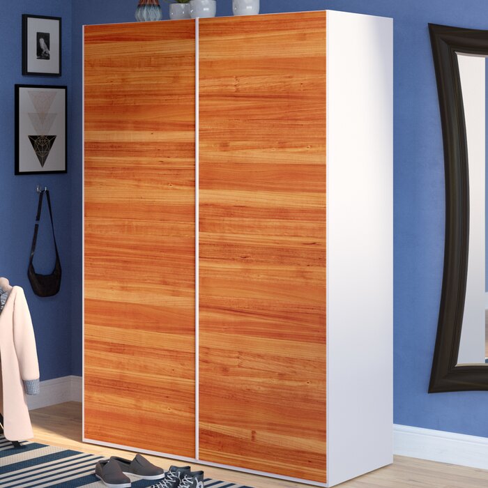 Zastrow Modern Armoire With Sliding Doors