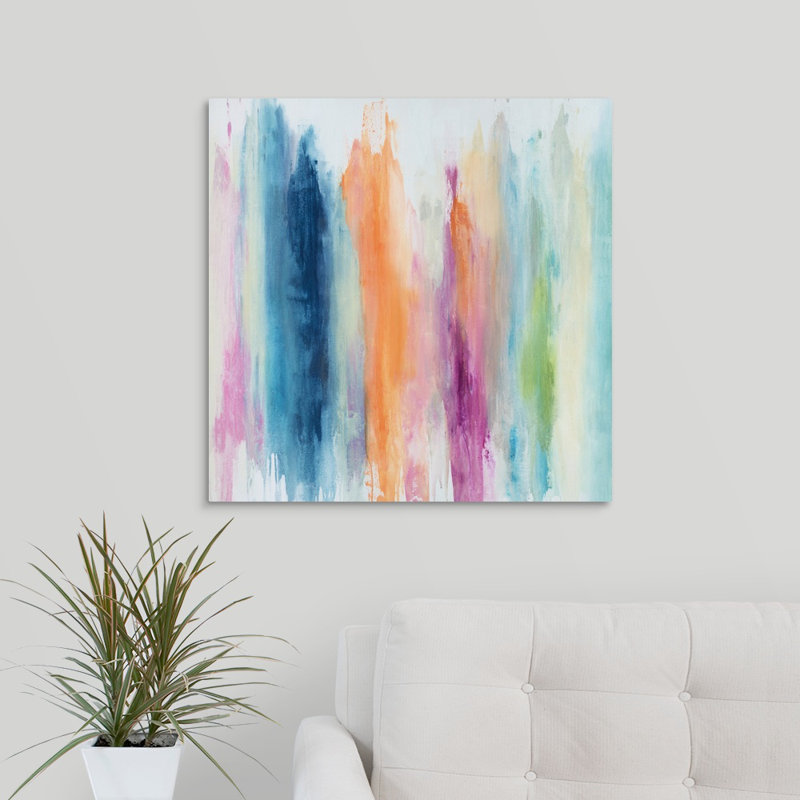 Orren Ellis Pastel Crayons Ii Painting Print On Canvas Reviews Wayfair