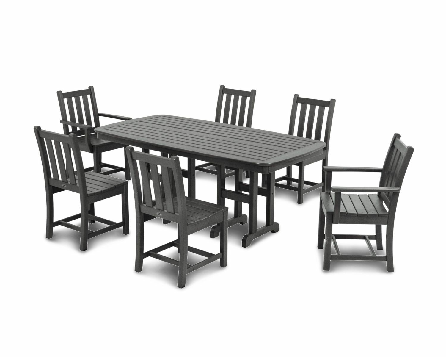 polywood traditional garden dining set