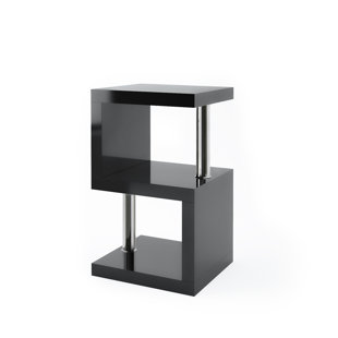 Black High Gloss Bedside Table Wayfair Co Uk Quickview