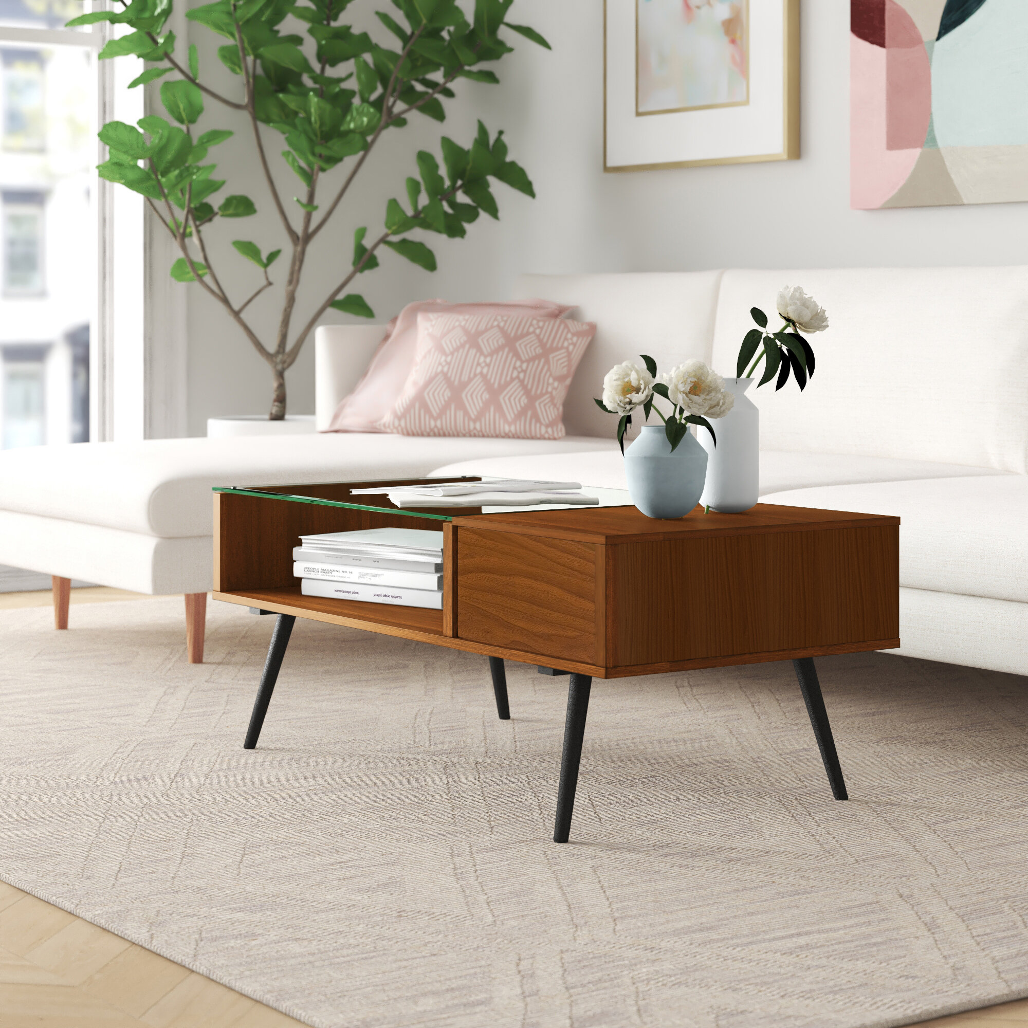 Wade Logan® Barkhamsted Coffee Table & Reviews | Wayfair