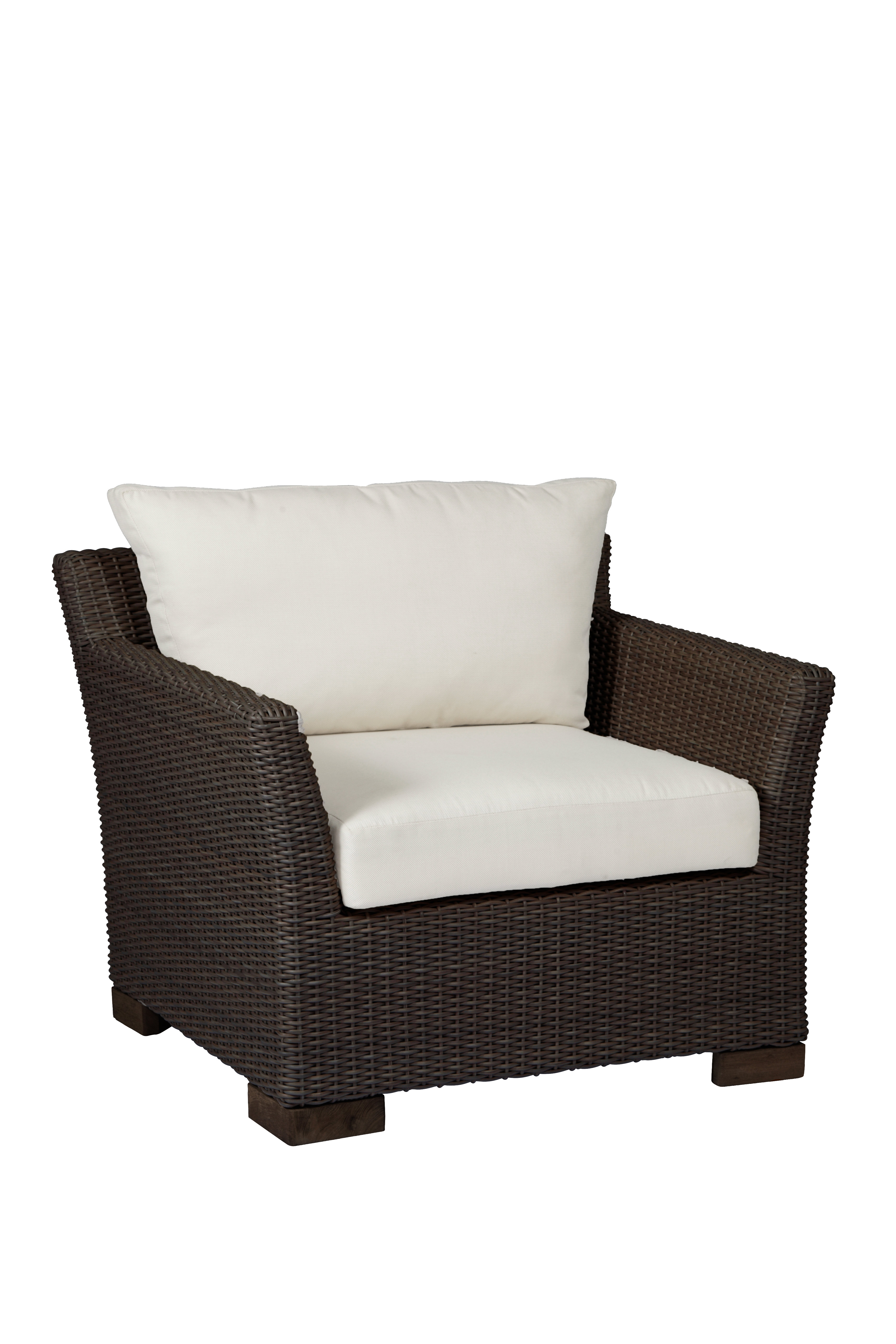 Summer Clics Club Woven Patio Chair With Cushion Wayfair Summer Clics Club Woven Patio Chair
