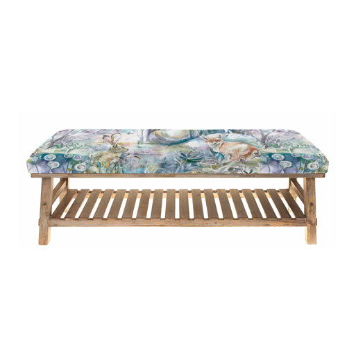 Renley Upholstered Storage Bench August Grove