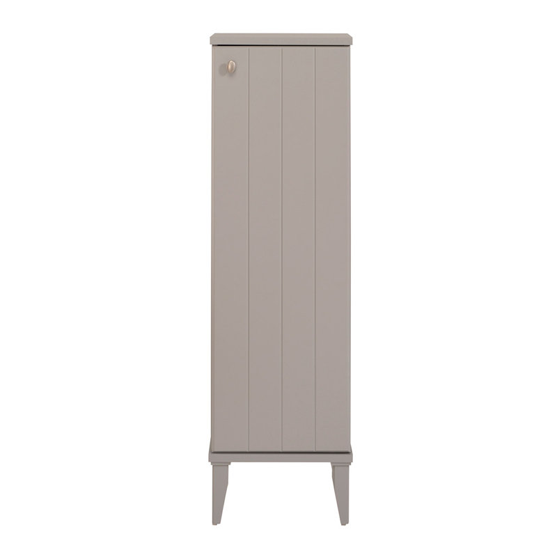 Figaro Tall Storage 15.7" W x 55.9" H Linen Tower